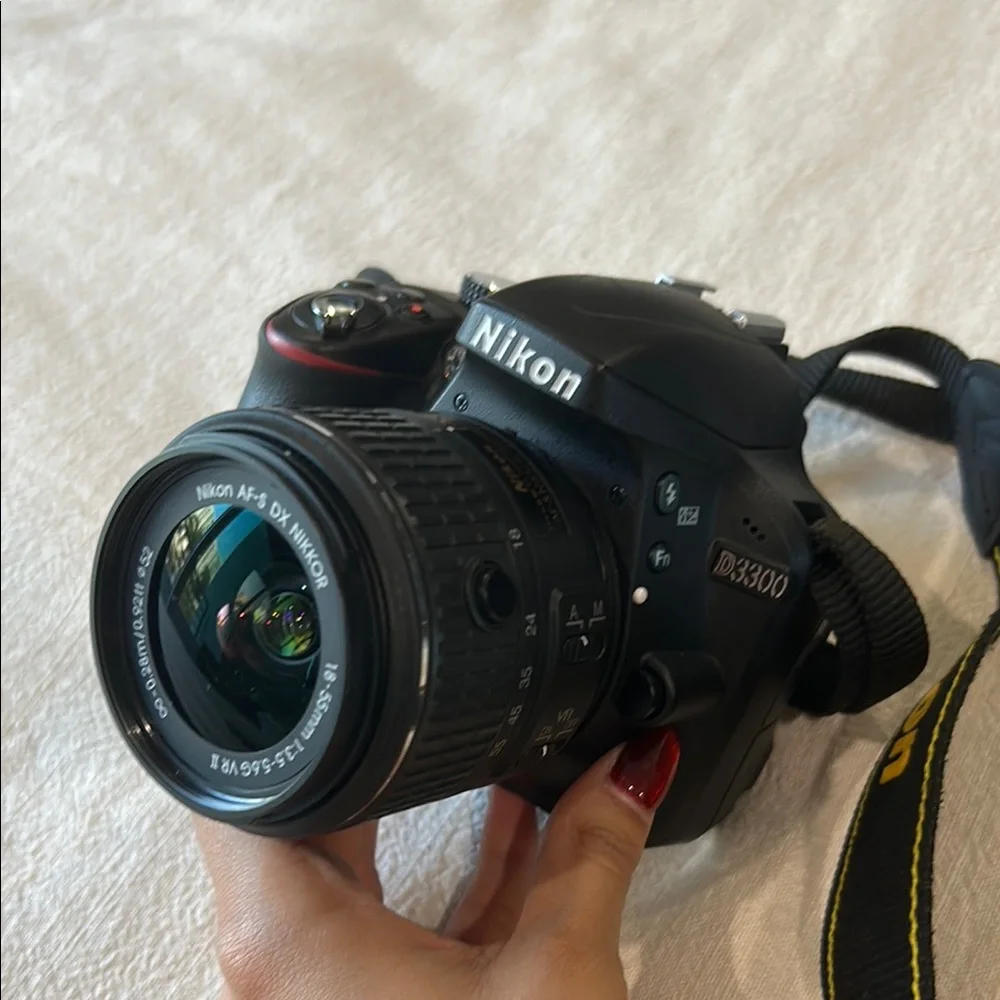 Nikon D3300 Black DSLR Camera